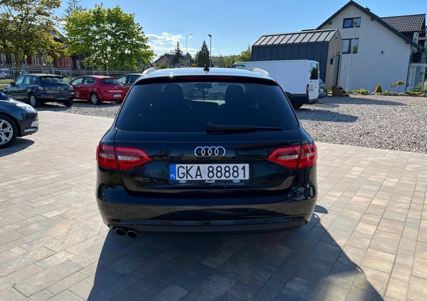 Audi A4 cena 58000 przebieg: 220000, rok produkcji 2012 z Jordanów małe 497
